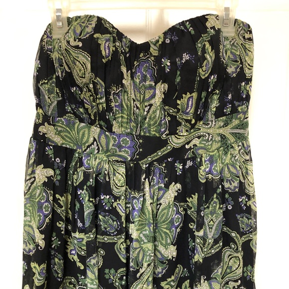 Gianni Bini Dresses & Skirts - Gianni Bini Strapless Silk Maxi Dress
